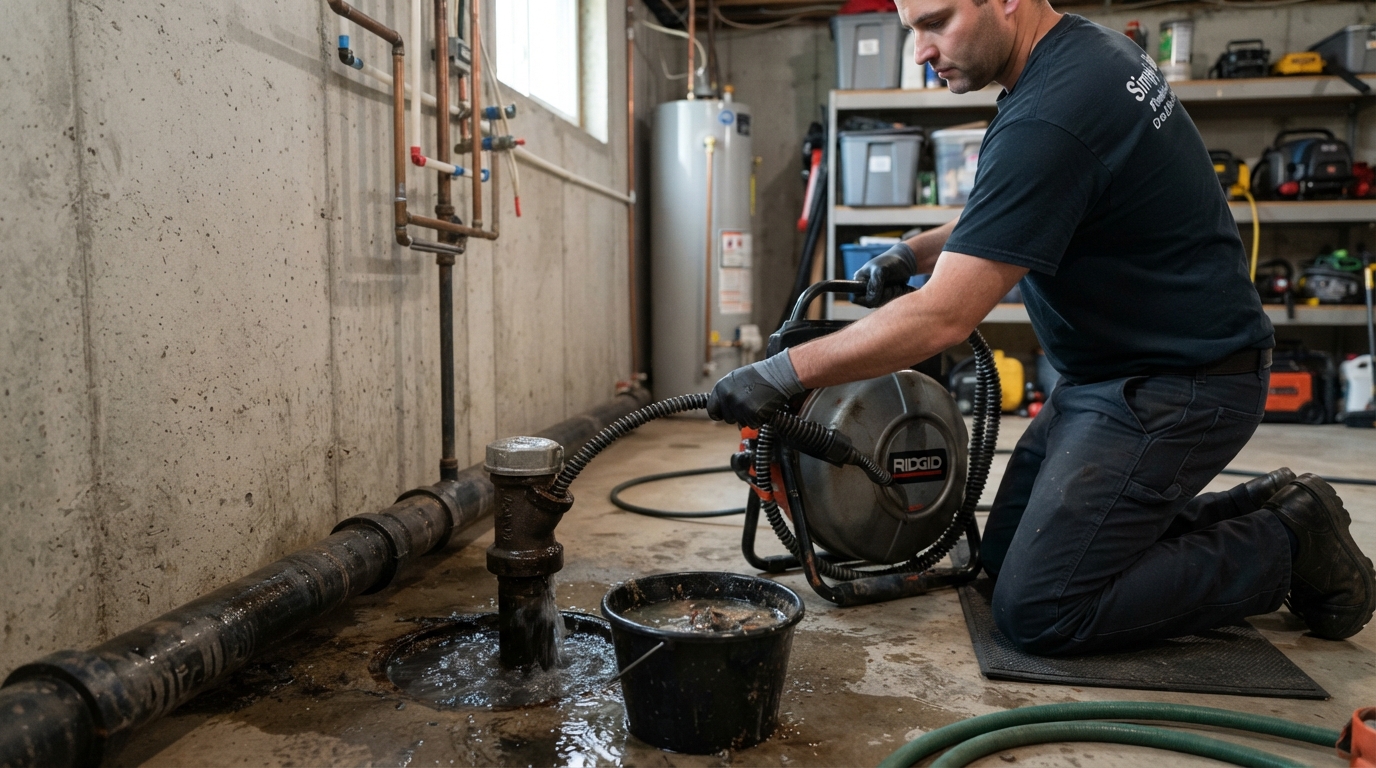 Clogged Pipe Clearing