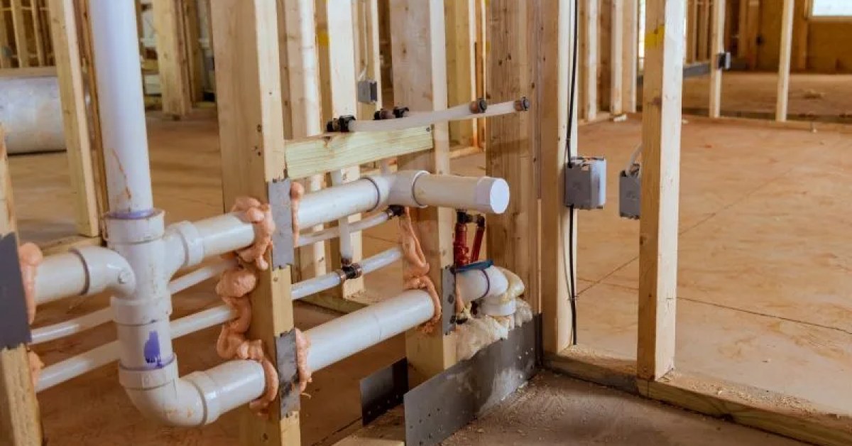 Plumbing professional working on a residential or commercial plumbing project