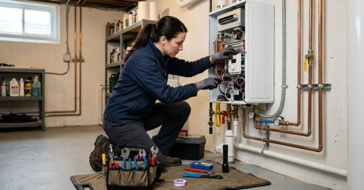 Tankless water heater equipment