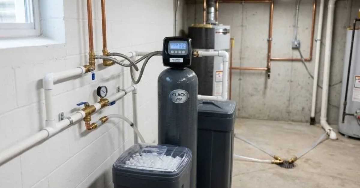 Tankless water heater installation equipment