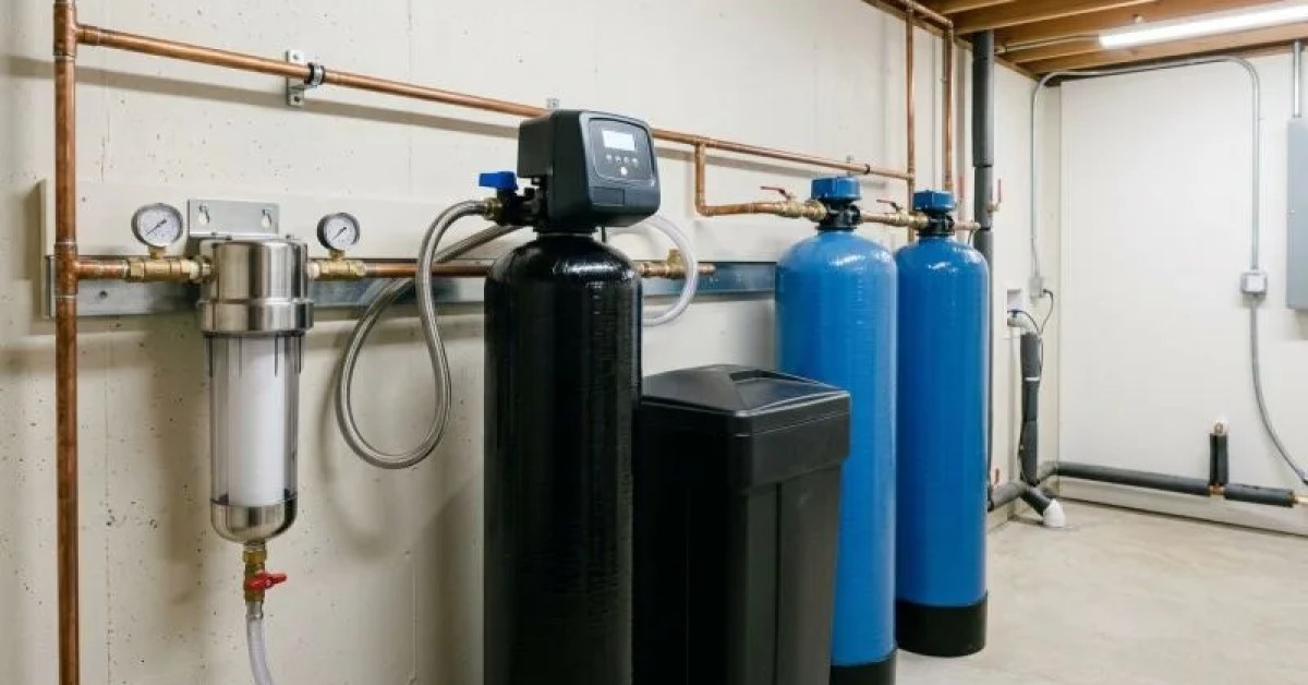 Water treatment system for home water filtration